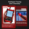 TOOLTOP Network Cable Tester Multimeter Lan Cable Tracking POE Test 400M/600M Length Measure Sensitivity Adjustable Line Tracker 3