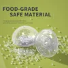 2PCS Wearable Breast Milk Collectors Silicone Shells BPA Free Milk Collection Cup Reusable & Washable Breastfeeding Nursing Pads 4