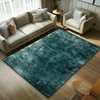 Modern Simple Style Pure Green Carpet Bedroom Bedside Home Decoration Area Custom Rugs Non-slip Washable Bathroom Floor Mats 2