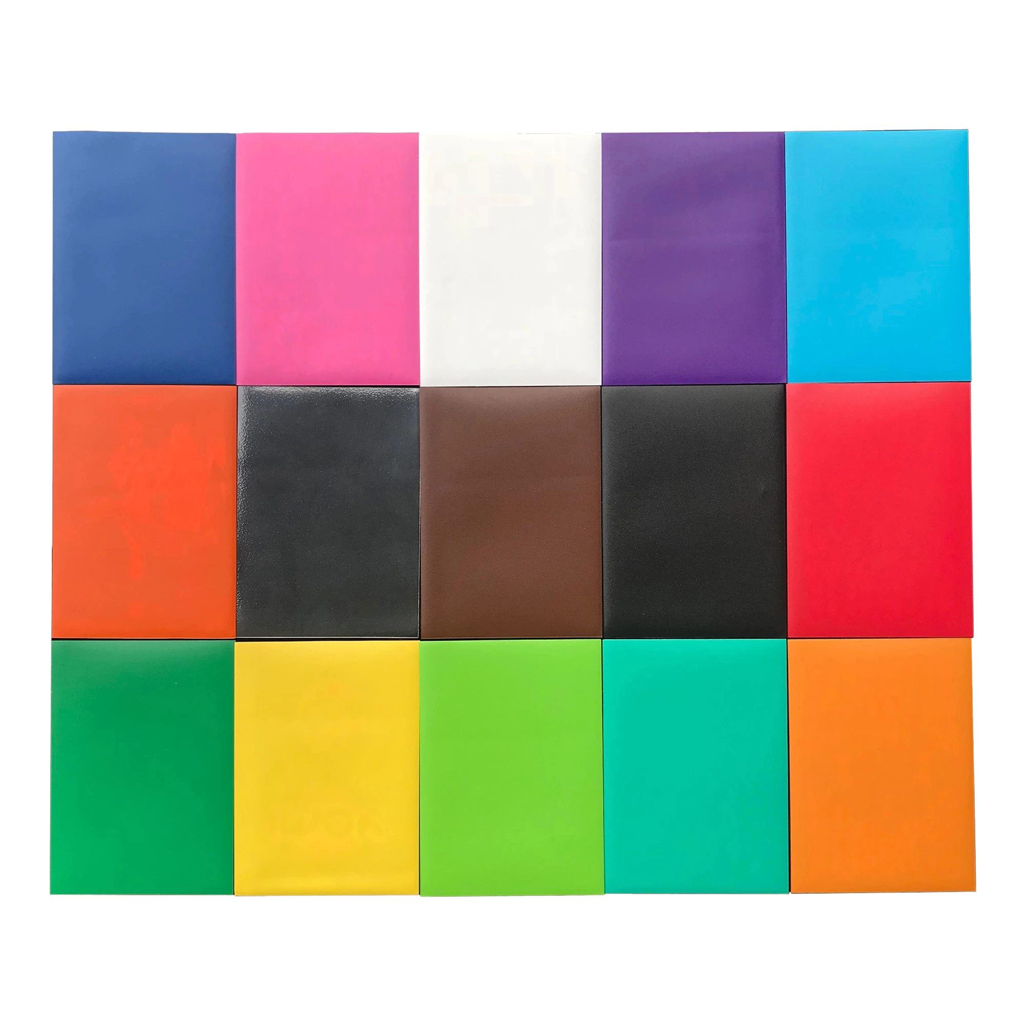 100PCS Color Matte Board Games Ultimate Outer Card Sleeves Trading