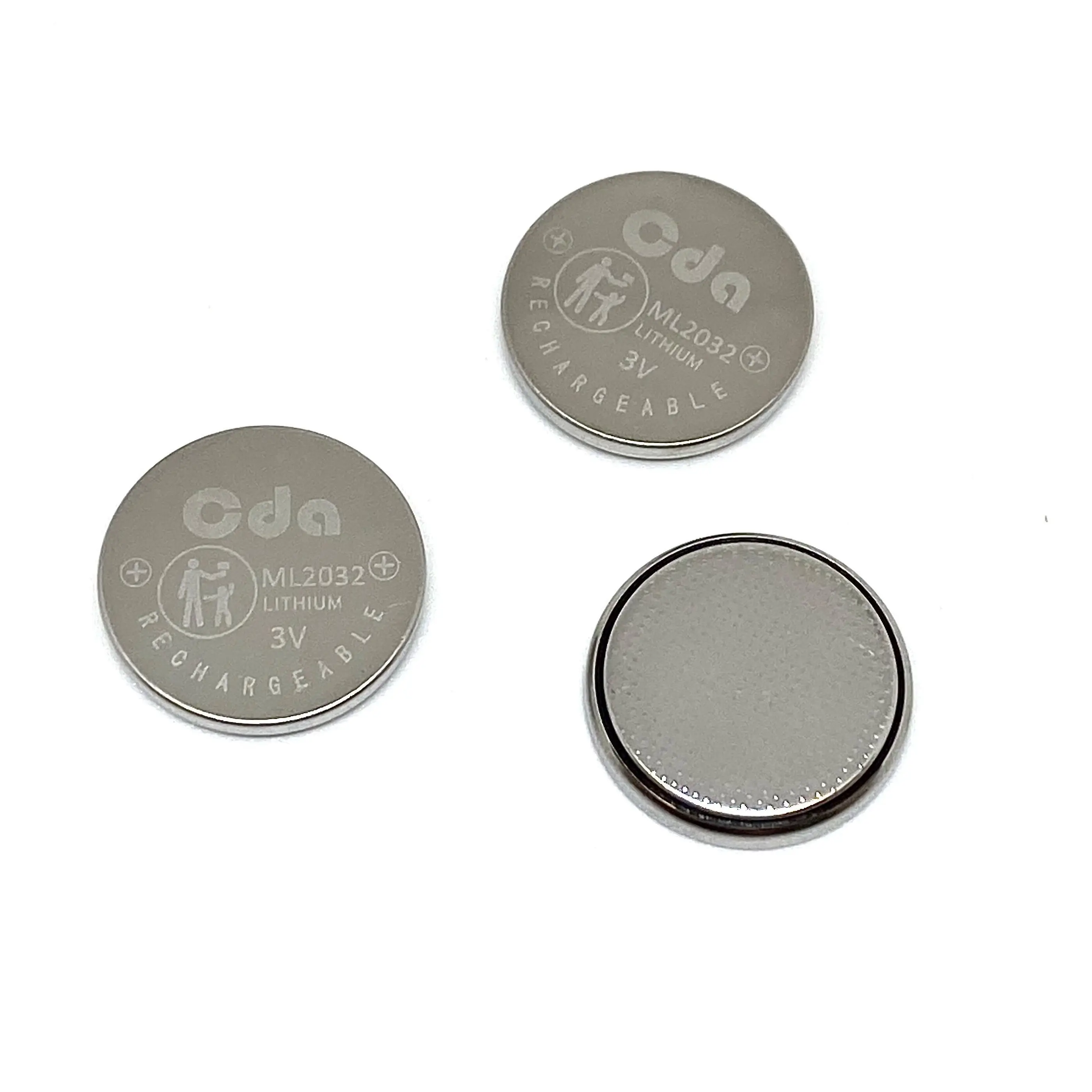 2PCS CDA ML2032 Rechargeable Button Battery Notebook Motherboard 2pcs-cda-ml2032-rechargeable-button-battery-notebook-motherboard
