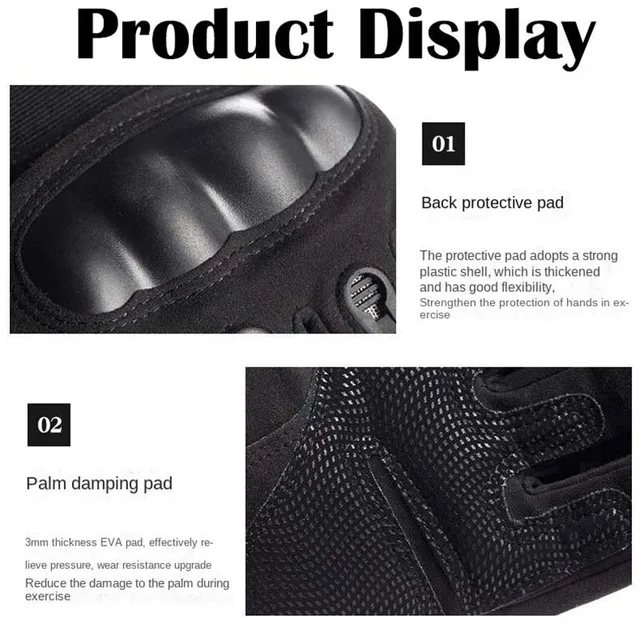 Outdoor Sports Motorcycle Army Fan Gloves Outdoor Tactical Gloves Cycling Gloves Sport Training Non-slip Fitness Glove 4