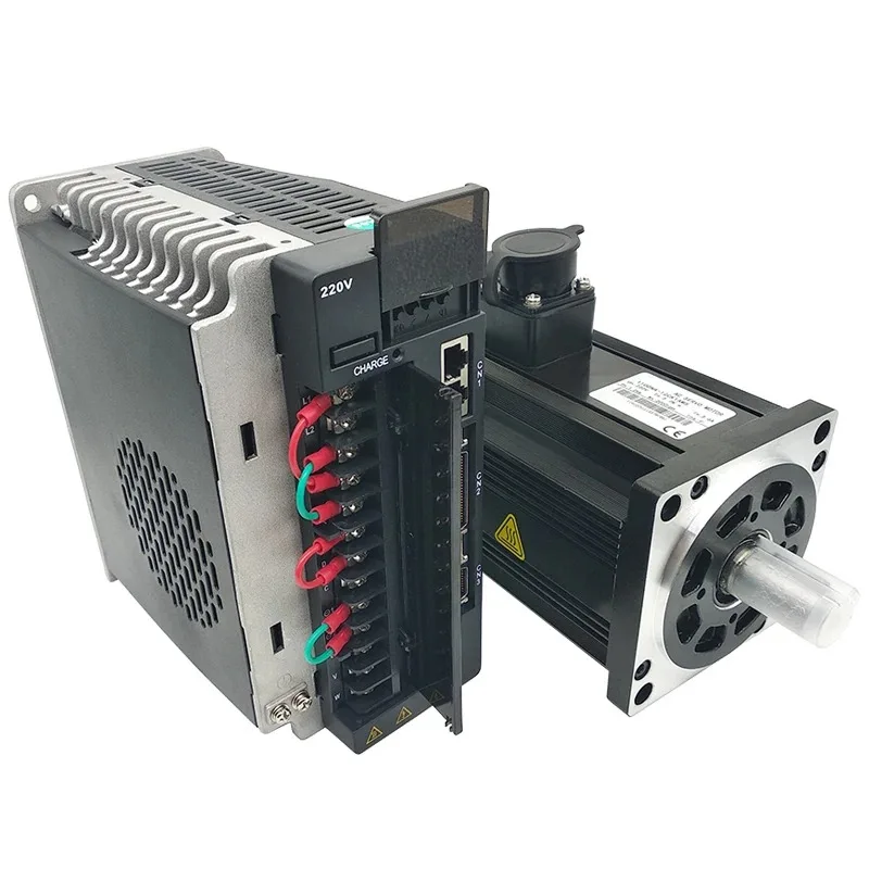 

three Phase 60mm frame size Ac Motor 220V 400w ac servo motor