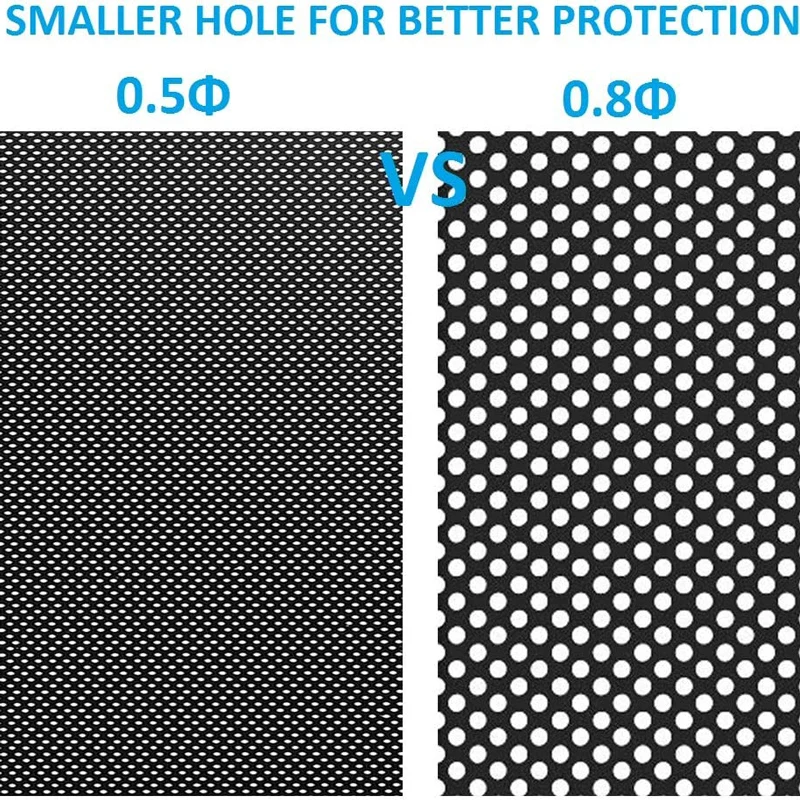 Fan Dust Filter Mesh 120x240mm 120x120mm Magnetic Frame PVC PC Computer Case Fan Dust Mesh Cover Grills