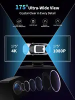 Srnubi 10.26/11.26" Caméra de tableau de bord Android Auto Carplay 4K avec enregistreur vidéo de conduite et navigation GPS 4