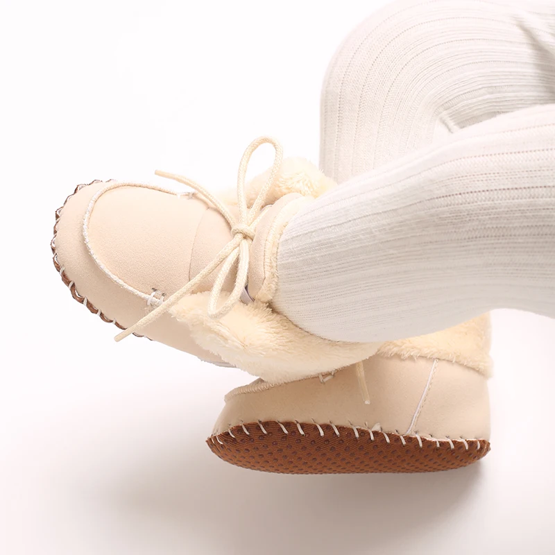 0-18M Boots For Newborn Baby Girl Snow Boots Winter Thermal Shoes Plush Ankle Boots Winter Baby Boys And Girls Thermal Shoes S40ea35161f1242abbfb476b50fd23ba0p
