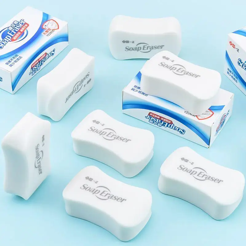 

Soap Style Big Eraser Soft Pencil Erasers Stationery for Kids Student School Correction Supplies Super Durable Dust-free Eraser