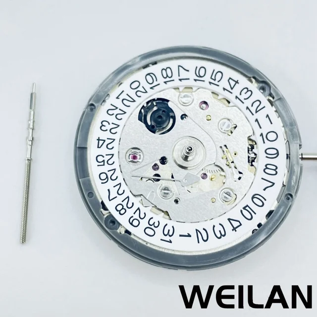 Nh36 Nh36a Für Seiko Automatisches Mechanisches Uhrwerk Japan Original 3 Uhr Krone Tag Datum Woche Set