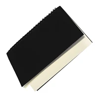 Vintage Kraft Spiral Notebook Journal Diary Planner For Writing Drawing Sketching Students Office Artists Kids Black 8.3X11.7