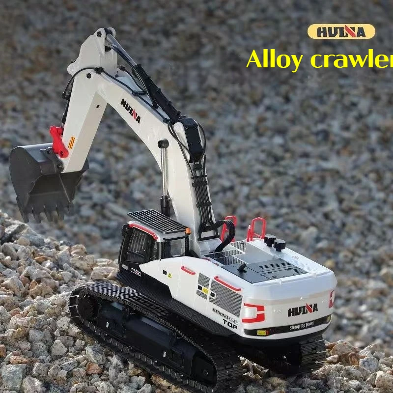 22 Channel Joint Metal Rc Excavator 1/14 Electric Heavy Duty Remote Control Excavator Adult Toy Car Gift Huina 1594/1592 2