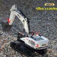 22 Channel Joint Metal Rc Excavator 1/14 Electric Heavy Duty Remote Control Excavator Adult Toy Car Gift Huina 1594/1592 2
