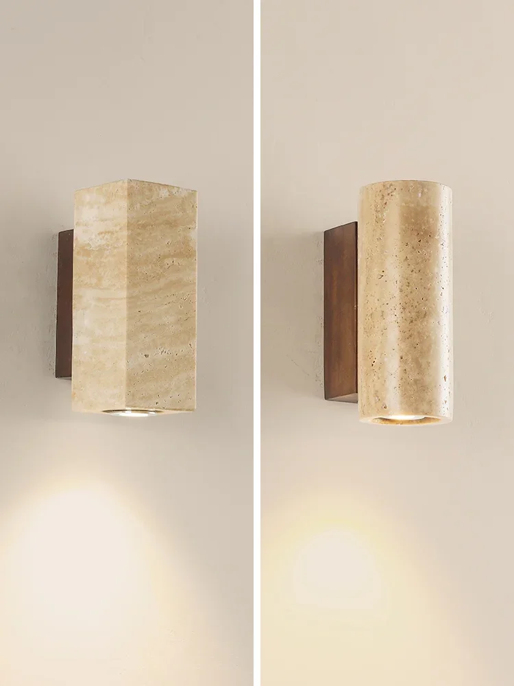 

Japanese Lamp for Bedroom Bedside Wall Lamps Designer Solid Wood Living Room Decor Background Wall Decor Entrance Lighting Light