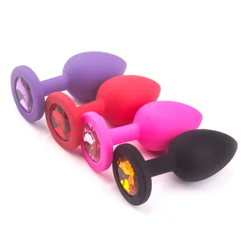 Beginner Wearable Anal Plug Bullet Vibrator Butt Plugs for Women Men Soft Silicone Dildos Sex Shop Toys for Couples Adults Anal 2