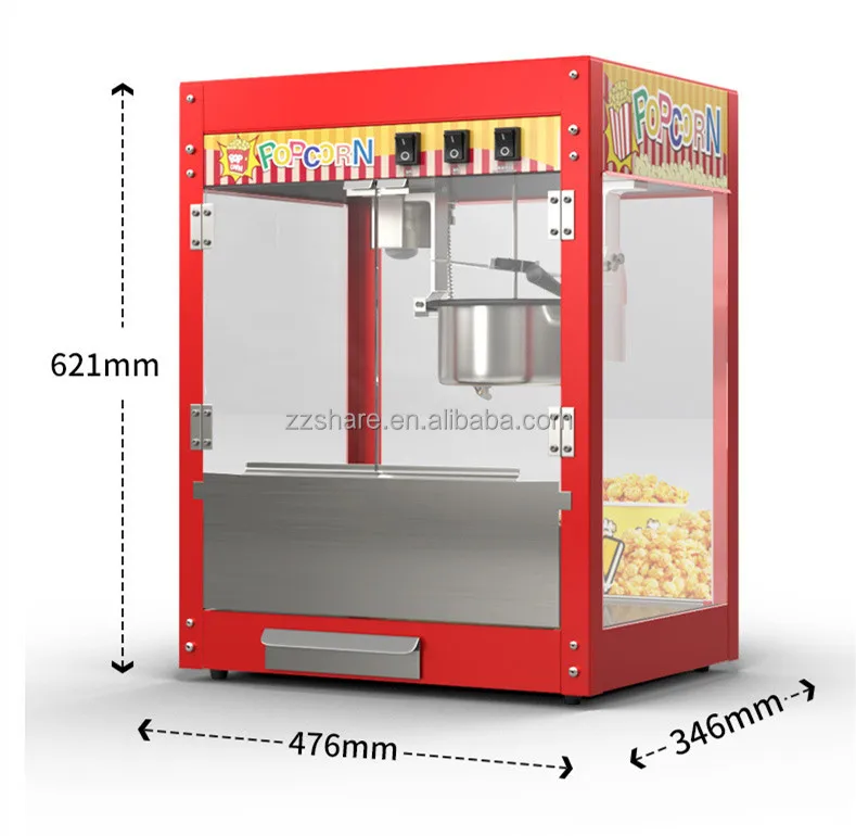 Caramel Automatic Popcorn Maker New Condition Cheese Flavored Microwave Puffed Popcorn Machine