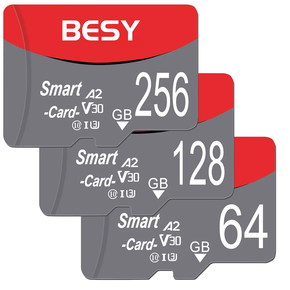 100 Original Smart SD Card 128GB High Speed Class 10 Flash Card Mobile