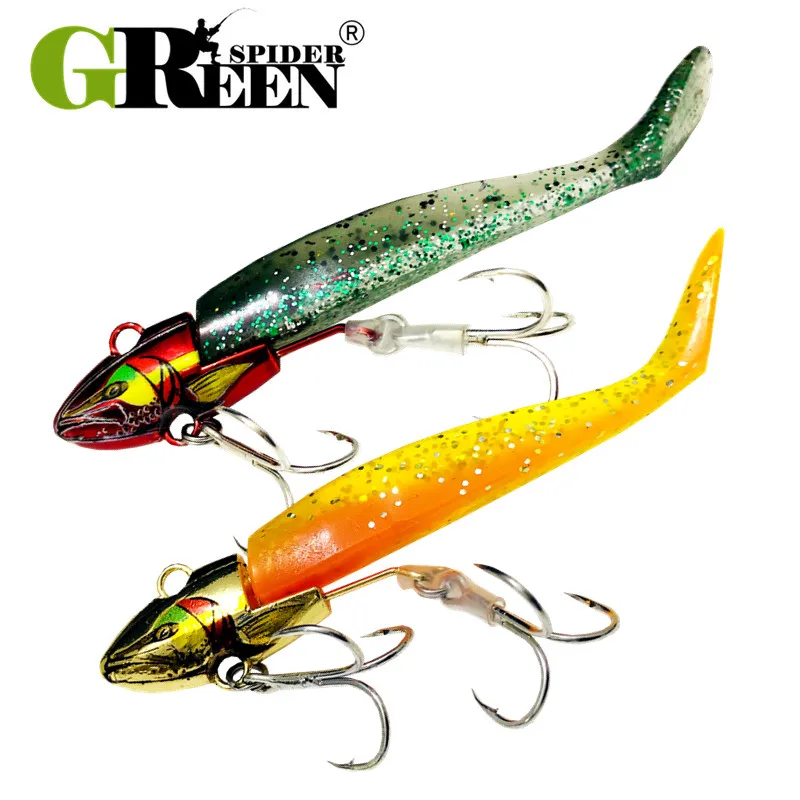 

Sea Bass Swimbait 14g 21g 27g soft lure jig bait bass shad pike fishing Jig Head Hook Fishing Lure Wobblers seabass bait leurre