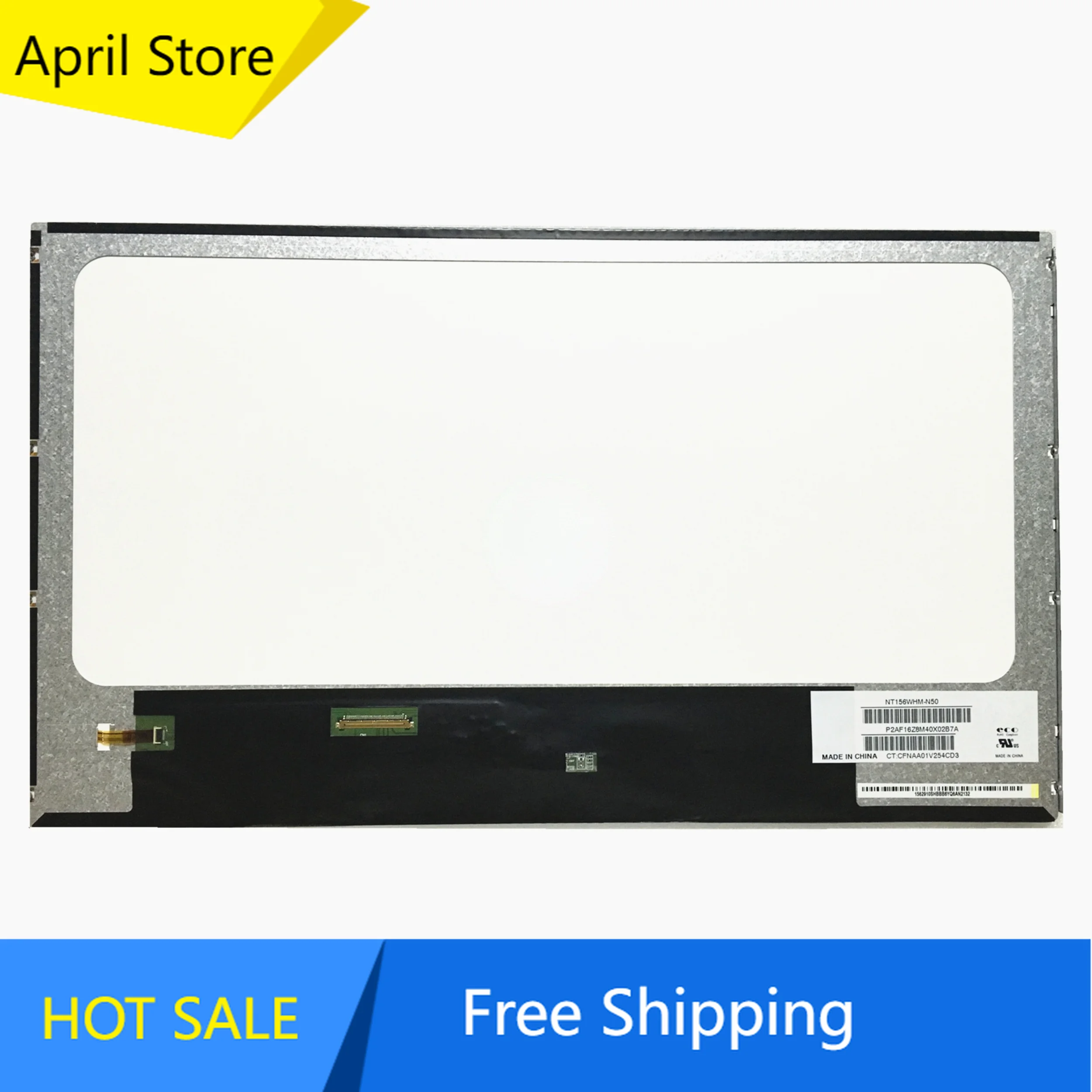 

NT156WHM-N50 fit NT156WHM N50 B156XW02 V.2 V.6 LTN156AT24 LTN156AT32 LP156WH4-TLA1 TLB1 TLN1 LCD Screen 1366*768 LVDS 40 Pins