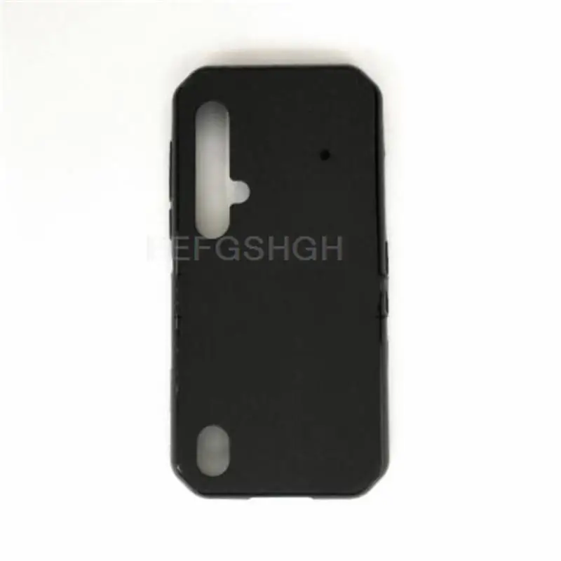 TTJ Custodia In TPU Morbido Traslucido + 4 Pellicole Vetro Temperato Per Blackview BV9800 Pro, 9H, Anti-graffio, Ultra-sottile, Cover Sottile, Nero