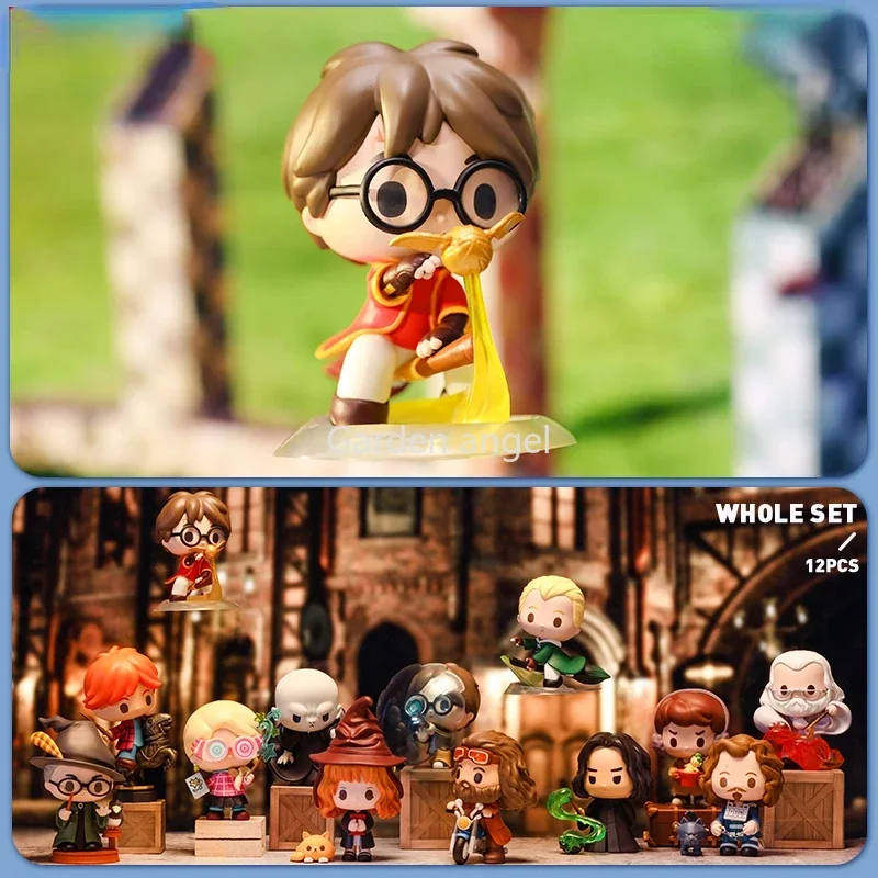 

POP MART Harry Potter Wizarding World Magic Props Blind Box Toy Kawaii Doll Action Figure Caixas Collectible Model Mystery Box