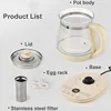 800W Smart Health Pot 1.8L Electric Kettle Multifunctional Office Glass Flower Teapot 24h Reservation Keep Warm Tea Maker 220V 6