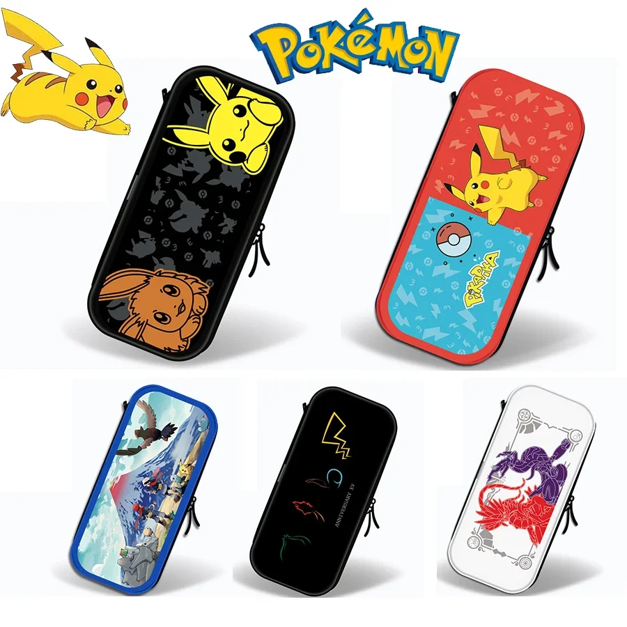 

New Pokemon Pikachu Carrying Case for Nintendo Switch NS/OLED Portable Waterproof Hard Shell Fall Protection Switch Accessories