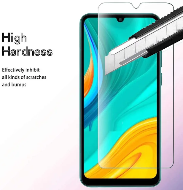 4Pcs Tempered Glass For Huawei Y6 Y7 Y9 Pro Prime 2019 Screen Protector Protective Glass 4