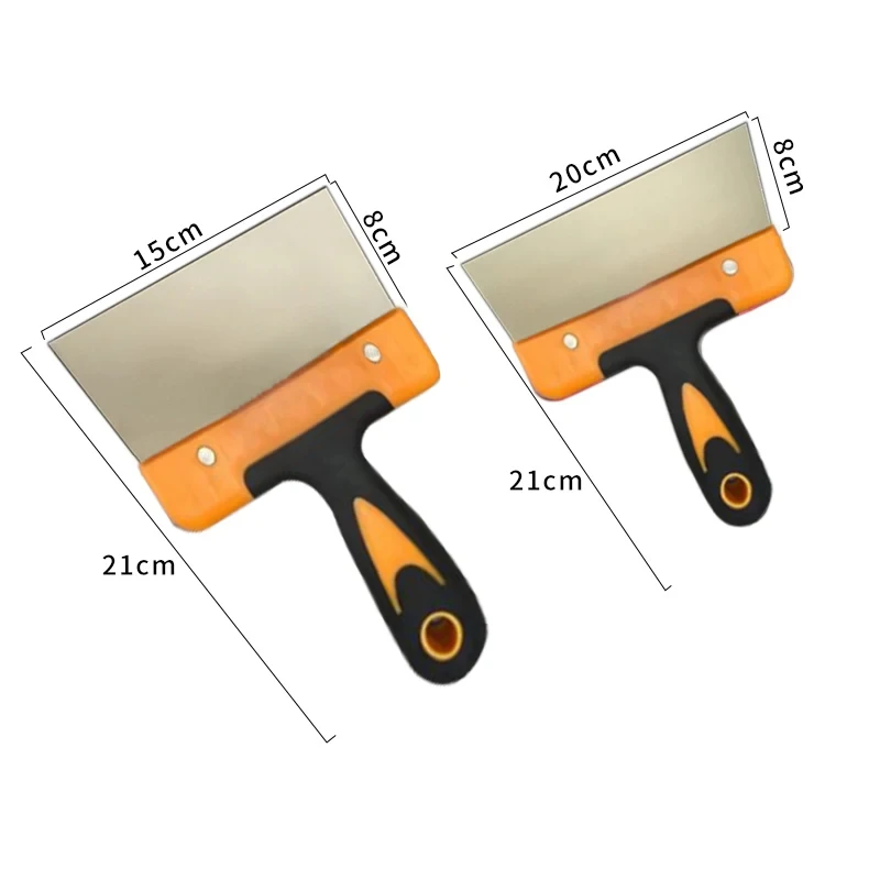 Stainless Steel Dough Scraper Pizza Knife Cake Scraper Confectionery Kitchen Baking Accessories Coating Spatula 1pc dough scraper pizza cutter cake scraper cake knife