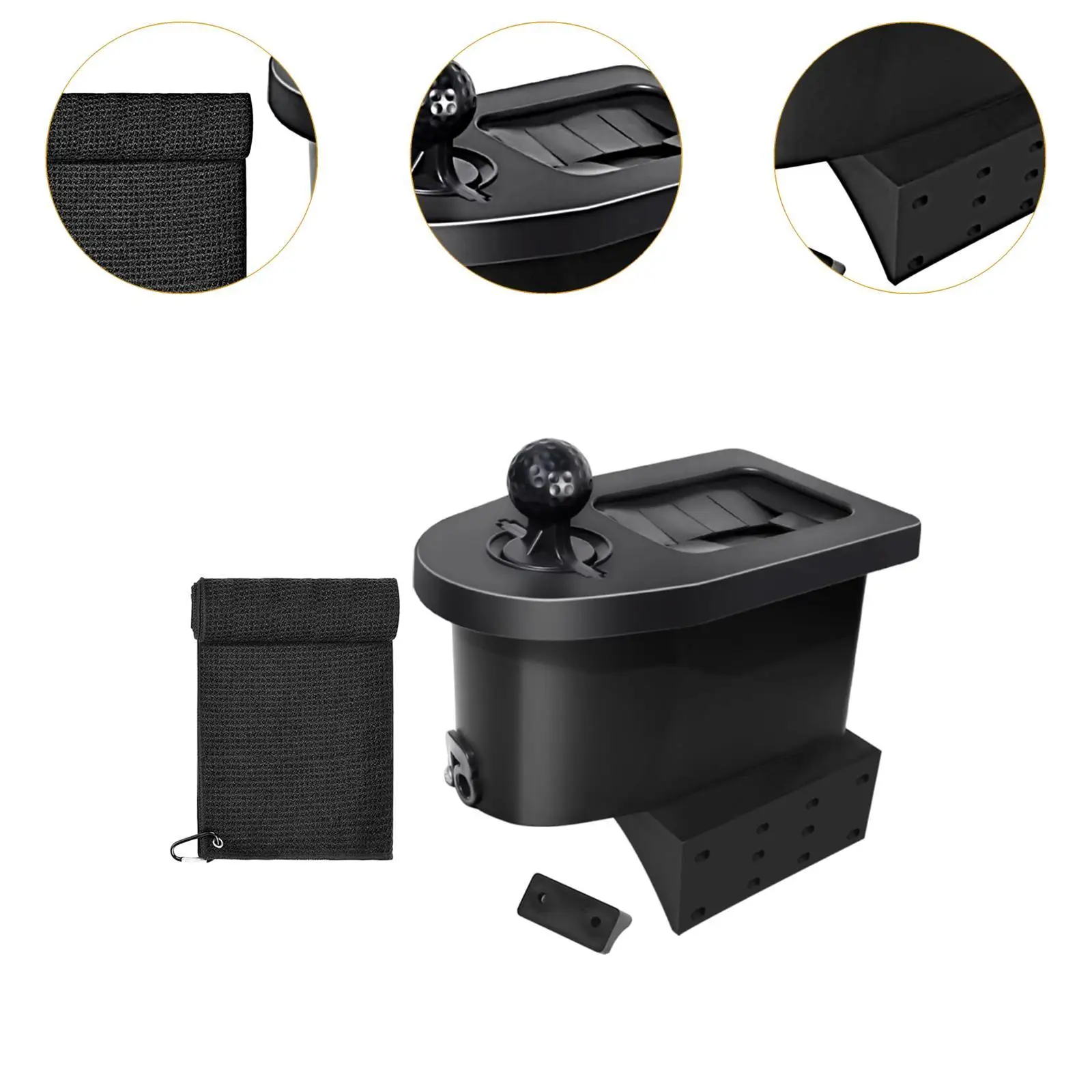 Golf Club Ball Washer Cleaner Golf Carts Device, Gifts Golf Accessories, for Men