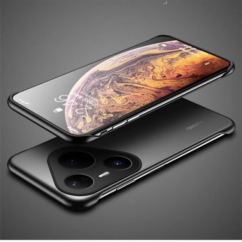 Sleek Frameless Matte Phone Case - Premium Slim Borderless Protective Cover