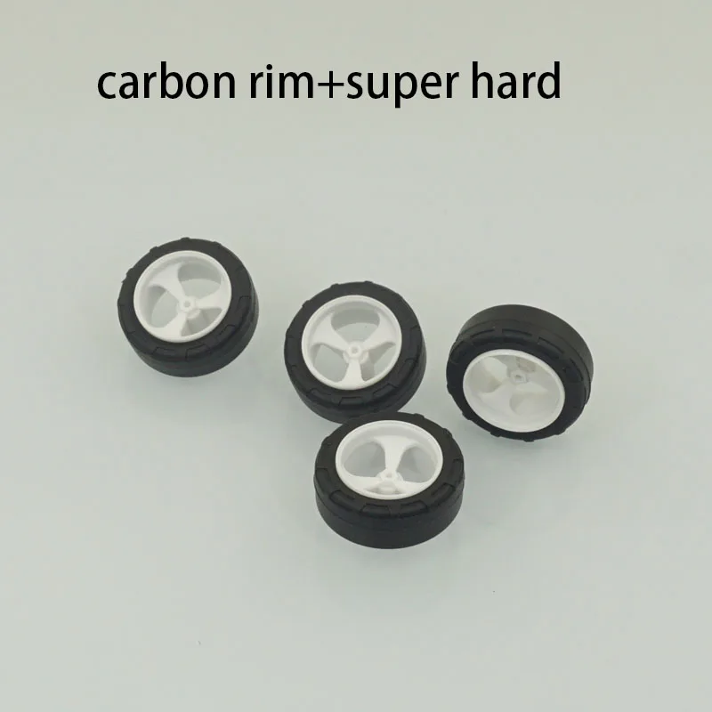 project D mini 4wd parts carbon small wheels maroon super hard tyre 95634/96635 narrow wide rims for tamiya mini 4wd racing car 3