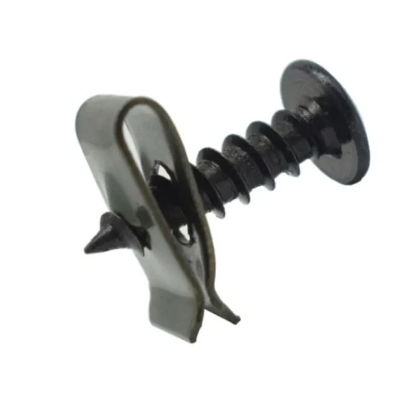 30pcs Car Motorcycle Scooter ATV Moped E-bike Plastic Cover Metal Retainer U-Type Clips Self-tapping Screws - Image 6