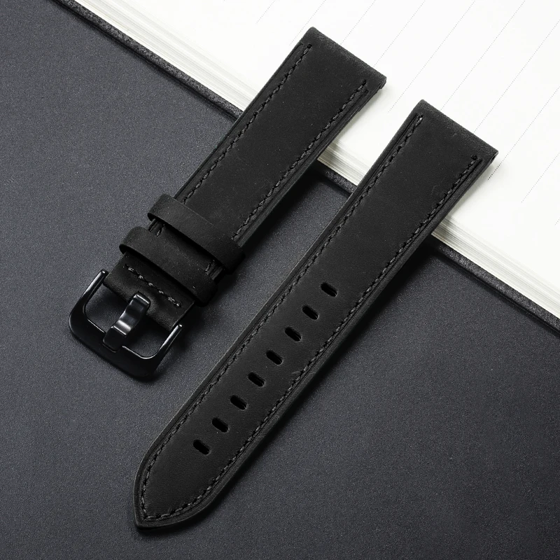 Vintage Leather Strap - Premium Watch Band in Multiple Sizes