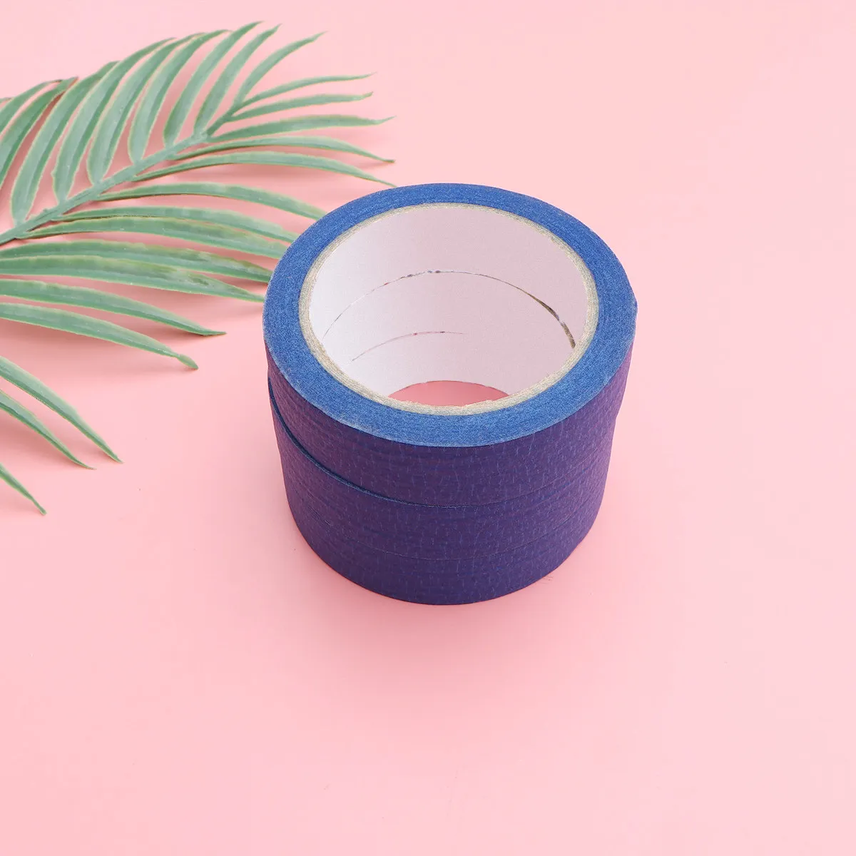 3Pcs 질감이 있는 종이 마스킹 테이프 25mm x 30m 3D 프린터 페인팅 커버용 강력하고 유연한 플라스틱 접착제 넓은 용도의 홈 장식