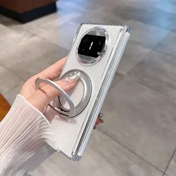 Clear 360° Rotating Ring Bracket with Magsafe Protection for Huawei Mate X3 (Magnetic Clear)