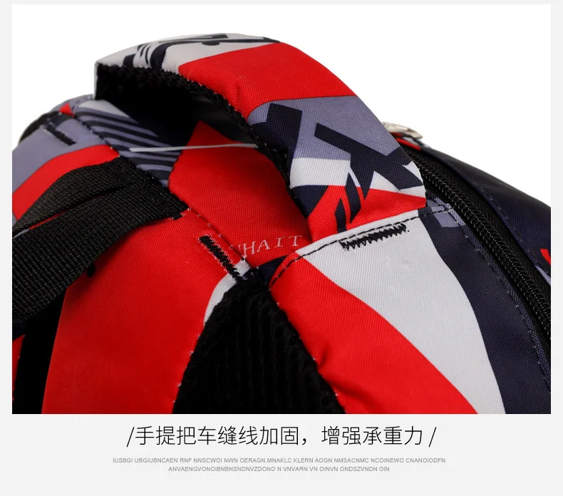 Neue Rucksack männer Große Kapazität Casual Sport Schule Tasche Mode Einfache Student Rucksack Reise Verdicken Doppel Schulter Taschen – Detail 24