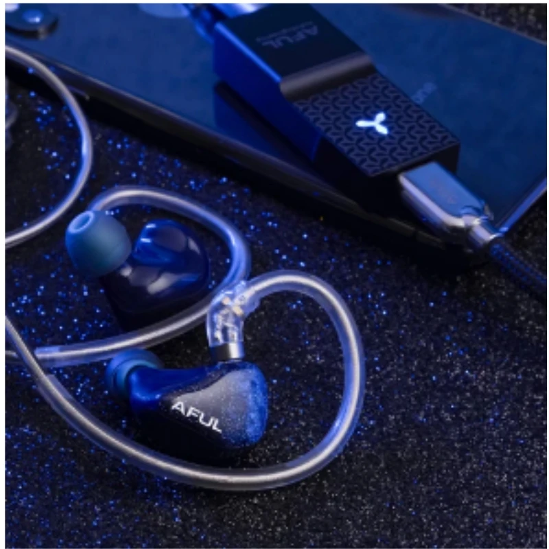 AFUL Explorer 1DD+2BA 하이브리드 인이어 모니터 유선 오디오파일 이어폰 하이브리드 드라이버 스포츠 하이파이 헤드폰 | 아풀 공식 스토어
