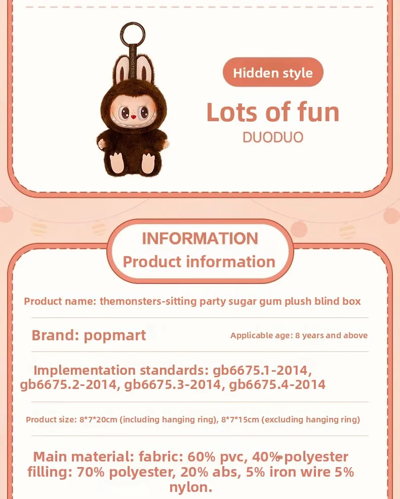 Pop Mart LABUBU 100% Original