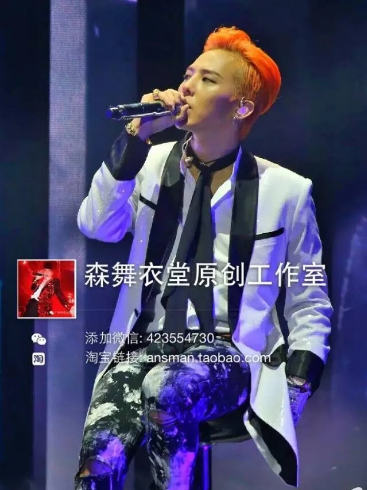 

Men's Fashion Slim Sequins Bright Long Blazer Suit Coat Male Singer Concert Black White Red Costumes Men Plus Size Clothing