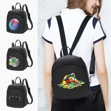 2022 New Women's Mini Backpack Small School Bags for Girls Crossbody Bag Designer Backpacks 3D Series Pattern Travel Student Bag
