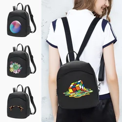 2022 New Women's Mini Backpack Small School Bags for Girls Crossbody Bag Designer Backpacks 3D Series Pattern Travel Student Bag