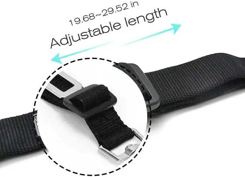 Adjustable Pet Cat Dog Car Seat  Belt Pet Seat Vehicle Dog Harness Lead Clip Safety Lever Traction Dog Collars Dog Accessoires - Image 3