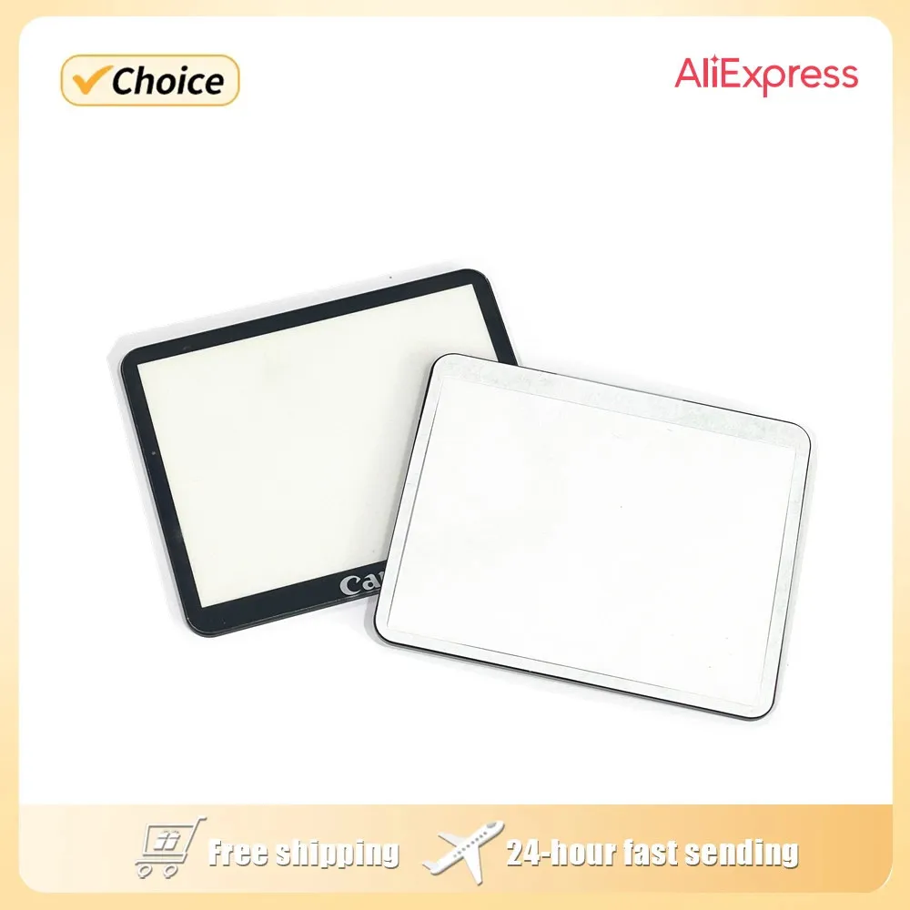 Camera Repair Parts Back cover LCD Screen glass For Canon 5D2 /5DII 6D 60D