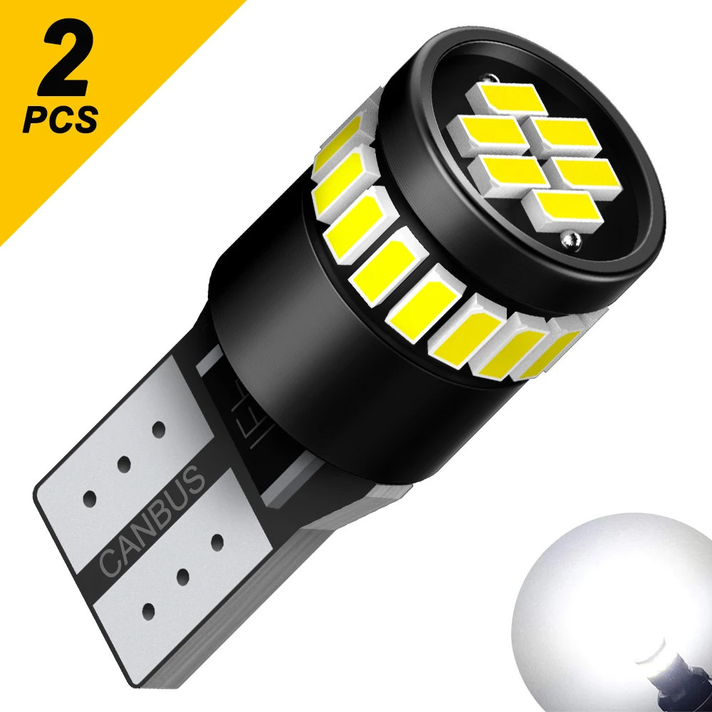 10x T10 W5W LED Canbus Car Parking Clearance Light Bulb For BMW e46 e39 e36 e90 e60 f30 e30 e34 f10 f20 e53 e87 e91 e92 | Автомобили и