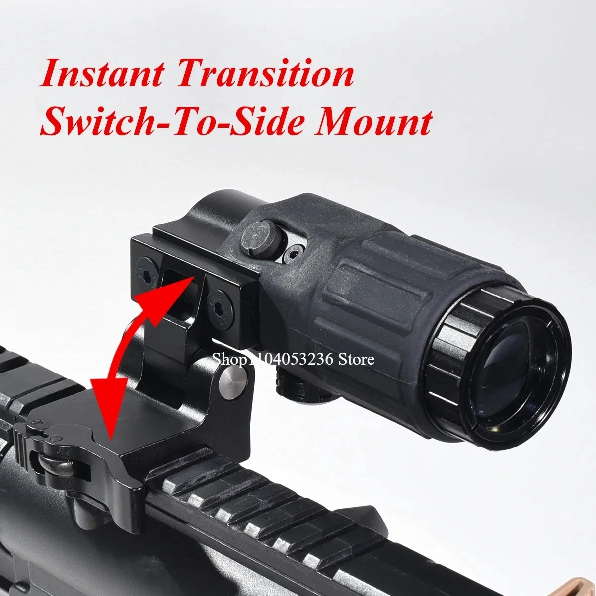 E*t*ch 558 553 G33 Red Dot Sight Holographic Flip 3X Magnifier Airsoft Optics Reflex Sights Scope Collimator Hunting Accessories Holographic Collimator Tactical Magnifier Scope
