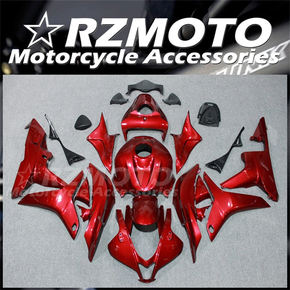 

Injection Mold New ABS Whole Fairings Kit Fit for HONDA CBR600RR F5 2007 2008 07 08 Bodywork Set Red Glossy