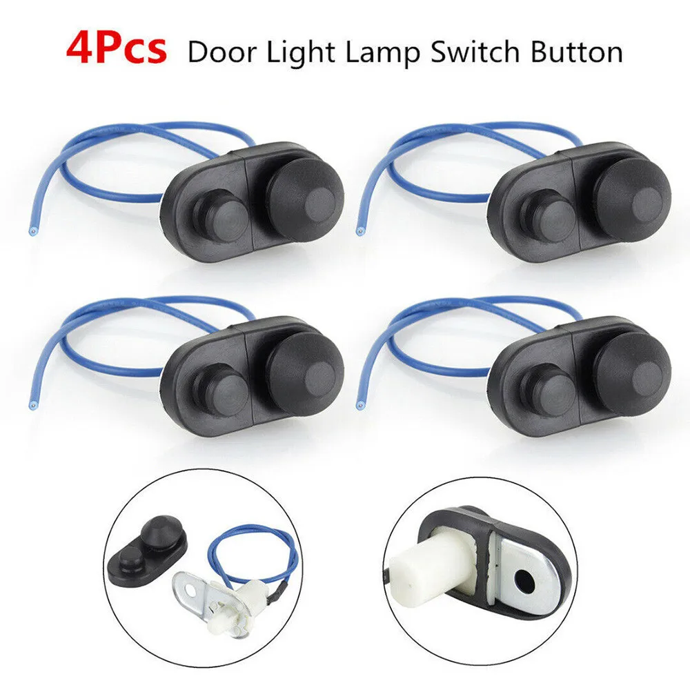 4pcs High Quality Universal Auto Car Interior Door Light Lamp Switch