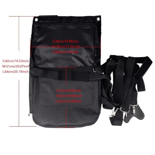 652F Horse Poop Catcher Easy to Use Horse Waste Collector Horse Manures Bag Equine Manures Bag for Clean Street & Landscaping 6