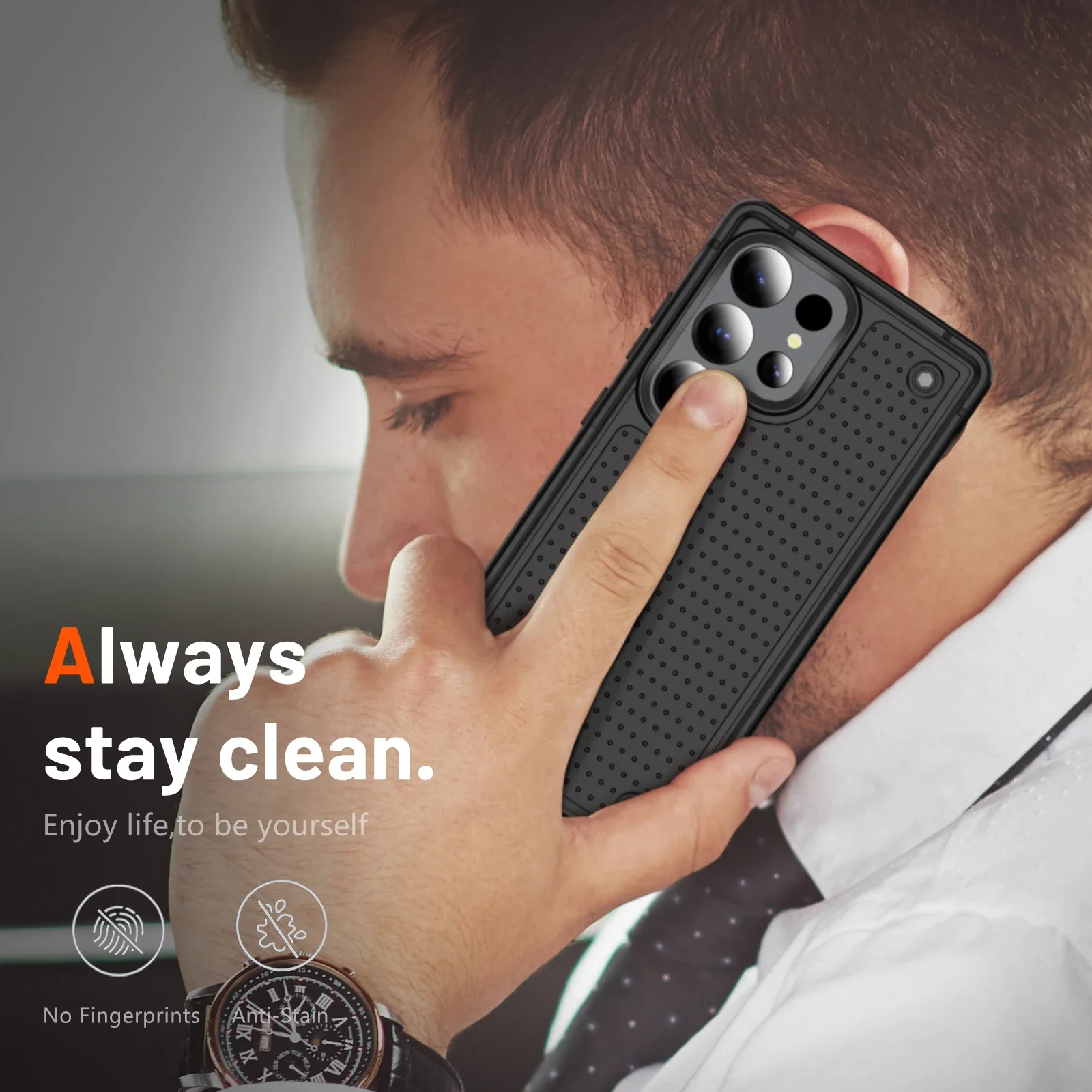 Heavy Duty Rugged Shockproof Dual Layer Armor Case with Drop Protection