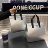 StoBag 10pcs Sliver Non-woven Insulation Tote Bag Portable Fabric for Food Drinks Package Keep Warm Cold Delivery Reusable Pouch 3