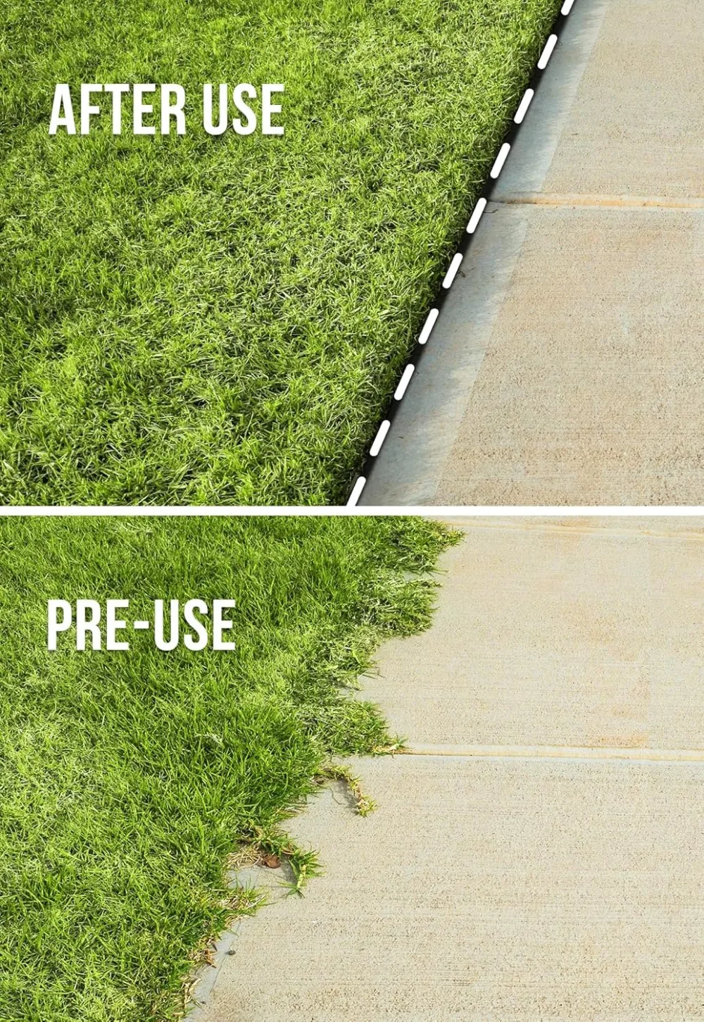 Sidewalk Edger Lawn Tool Gas 31cc, The Handle Is Ergonomic and Comfortable To Use,Blue,Suitable for Courtyard Garden